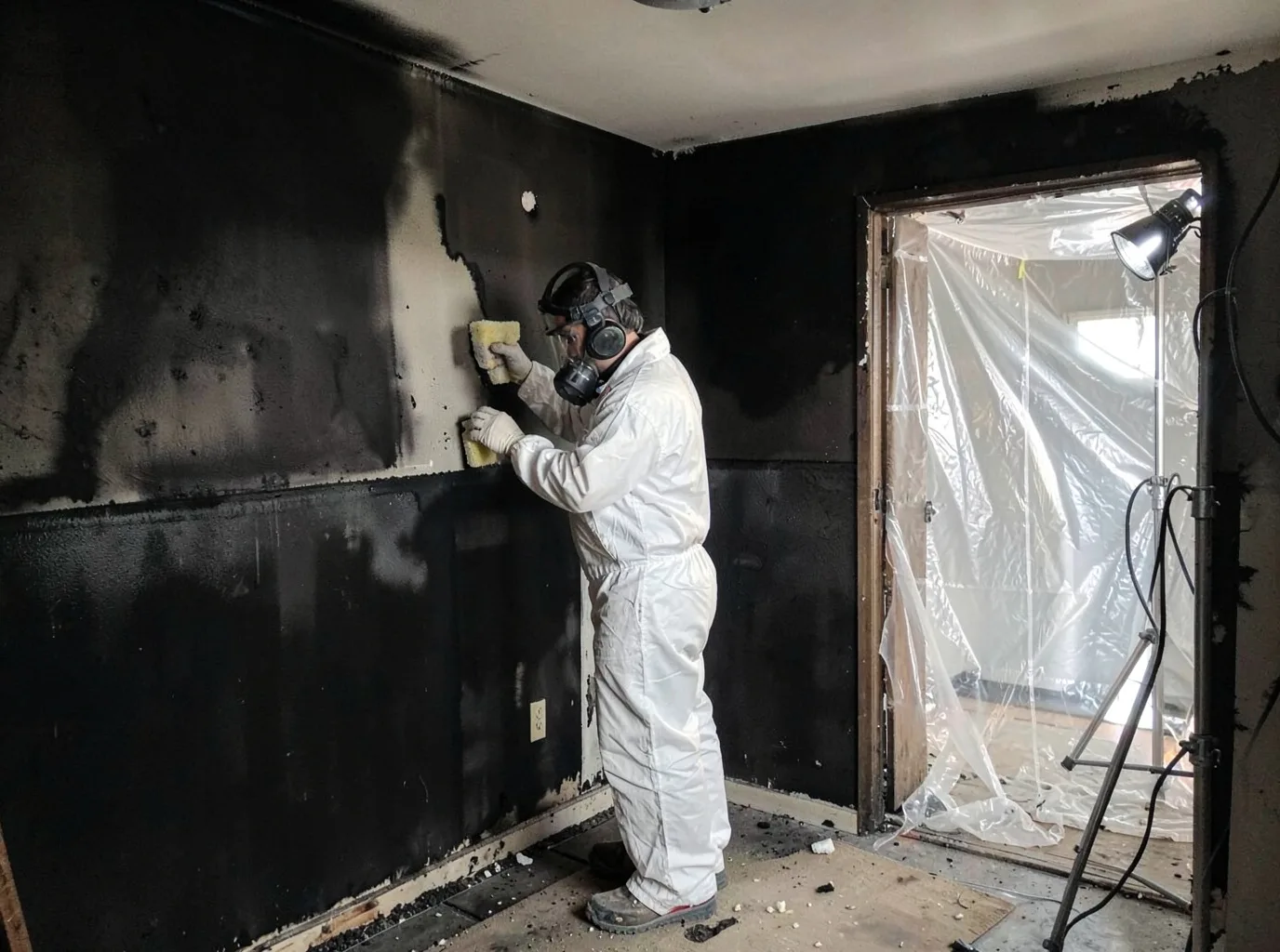 Fire Damage Restoration company in Winn, MI